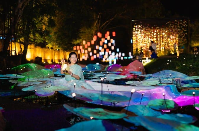 Nasatta Light Festival with Maeklong Railway Market - 6