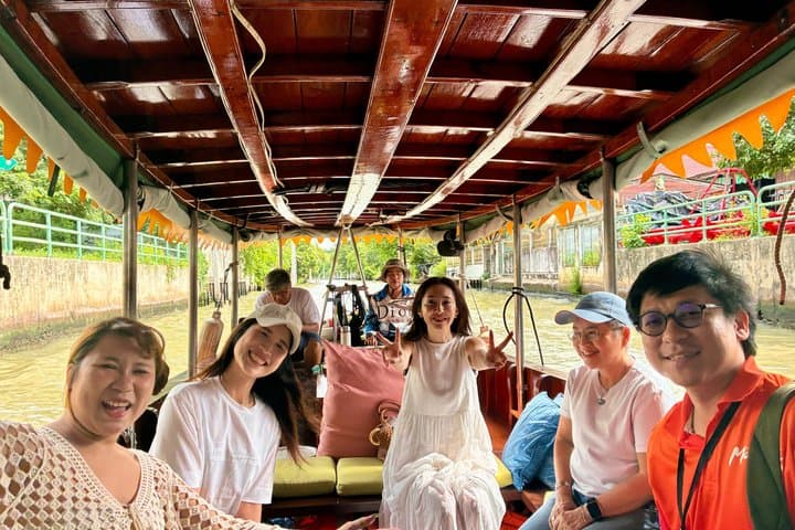 2-hour Bangkok Canal Cruise by EV Boat Big Buddha - 2