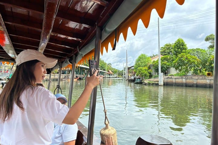 2-hour Bangkok Canal Cruise by EV Boat Big Buddha - 5
