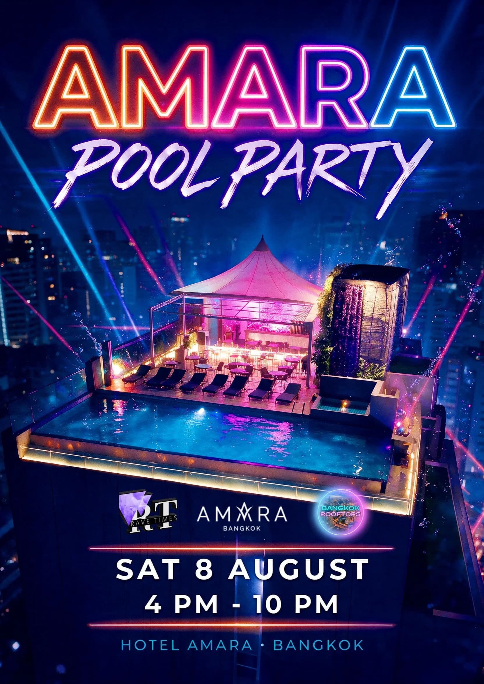 AMARA POOL PARTY | House & Techno | 8 AUGUST 2026